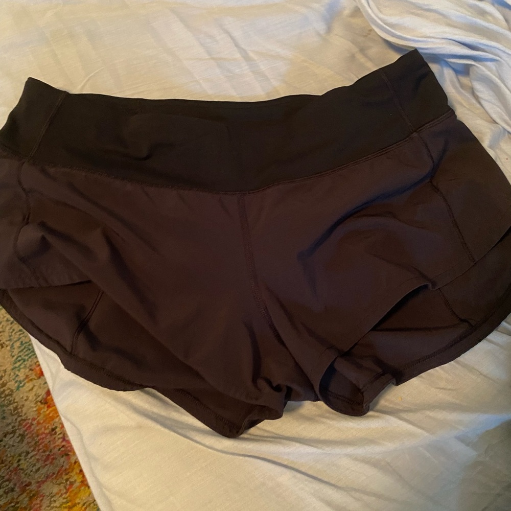Lululemon size 6 speed ups: black